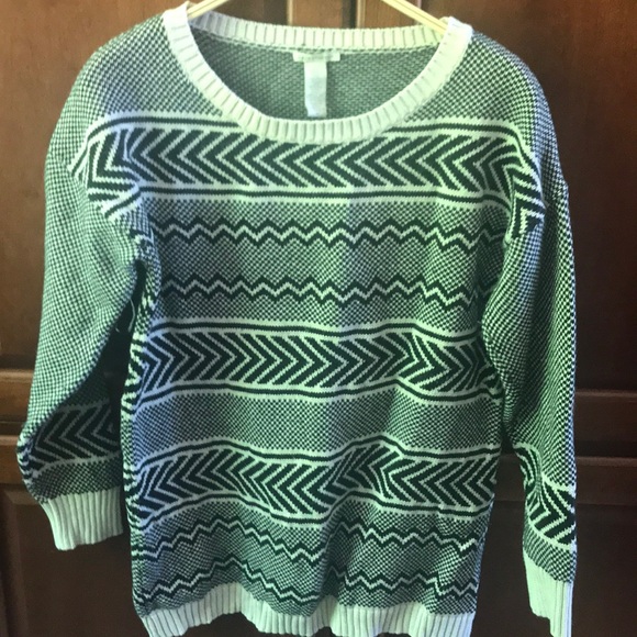 White and Warren soft cotton sweater - Picture 2 of 3